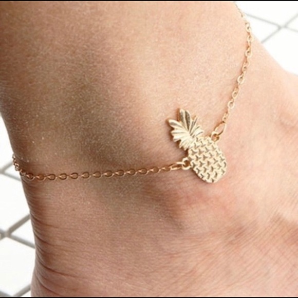 Jewelry - Pineapple Gold Anklet